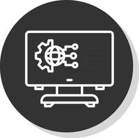 Digital Transformation Vector Icon Design