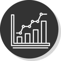 evaluación comparativa vector icono diseño