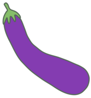 longue violet aubergine png