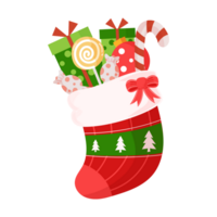 Natal saco clipart. alegre Natal png