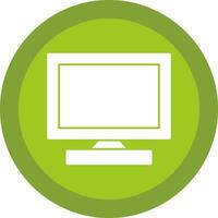 Monitor Screen Vector Icon Design