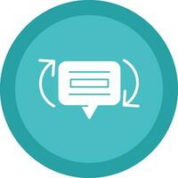 Feedback Loops Vector Icon Design