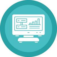 Data Driven Insights Vector Icon Design