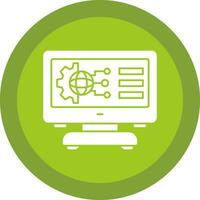 Digital Transformation Vector Icon Design