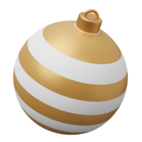 christmas golden ball png