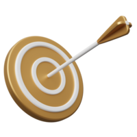 gold target arrow sport equipment png