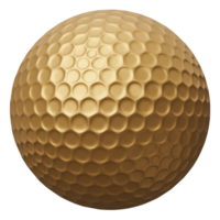 oro golf palla sport attrezzatura png