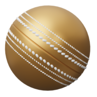 gold cricket ball sport equipment png