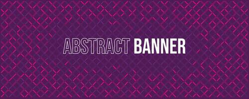 Minimal Abstract Pattern Banner vector