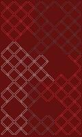 Minimal Red Pattern Banner Background vector