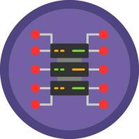 Organizational Structure Vector Icon Design