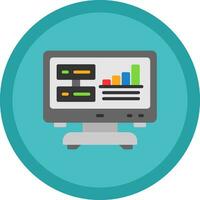 Data Driven Insights Vector Icon Design