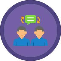 Coaching and Mentoring Vector Icon Design