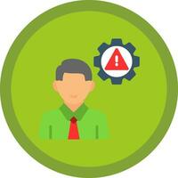 Risk Management Vector Icon Design