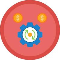 Process Optimization Vector Icon Design