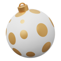 goldene weihnachtskugel png