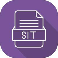 SIT File Format Vector Icon