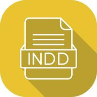 INDD File Format Vector Icon