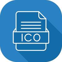 ico archivo formato vector icono