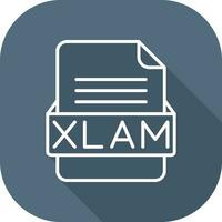 XLAM File Format Vector Icon