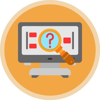 Problem Framing Vector Icon Design