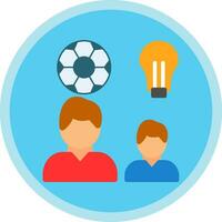 Coaching Vector Icon Design