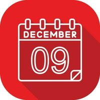 9 December Vector Icon