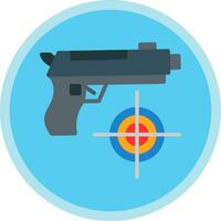 Shooting Game Vector Icon Design