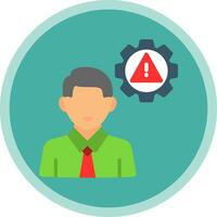 Risk Management Vector Icon Design