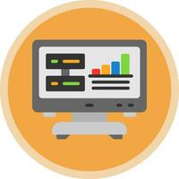 Data Driven Insights Vector Icon Design