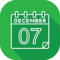 7 December Vector Icon