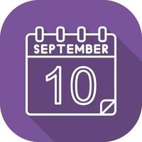 10 September Vector Icon