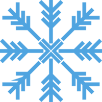 floco de neve clipart para Natal inverno png