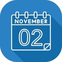 2 November Vector Icon