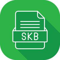 SKB File Format Vector Icon