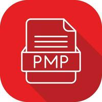 PMP File Format Vector Icon