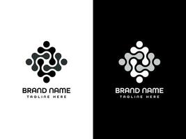 Pattern Logo Design vector