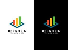 Stock Market Logo Design vector