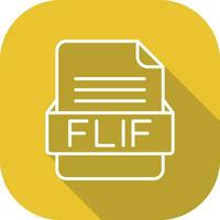 FLIF File Format  Vector Icon