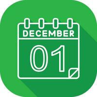 1 December Vector Icon