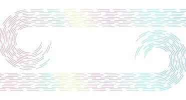 Holographic minimal dotted lines abstract futuristic tech background vector