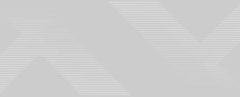 Grey minimal geometric background with abstract lines vector