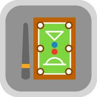 Pool Table Vector Icon Design