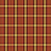 Tartan plaid pattern with texture and coffee color. vector