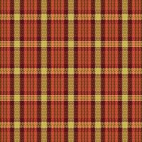 Tartan plaid pattern with texture and coffee color. vector