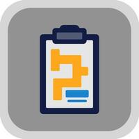 Scenario Planning Vector Icon Design