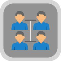 Team Building Vector Icon Design