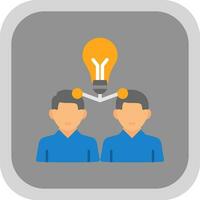Knowledge Sharing Vector Icon Design