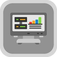 Data Driven Insights Vector Icon Design