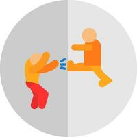 Fighting Vector Icon Design